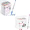 Ohuhu 48-Color Double Tipped Chisel & Fine Alcohol Markers + 60 Color Water-Based Marker Set